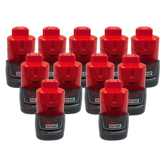 Milwaukee 48-11-2401 12V 1.5Ah Li-Ion Compact Battery 11 Pack