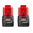 thumbnail image 1 of Milwaukee 48-11-2411 M12 Redlithium 2 Pack - Cp Bat C57, 1 of 3