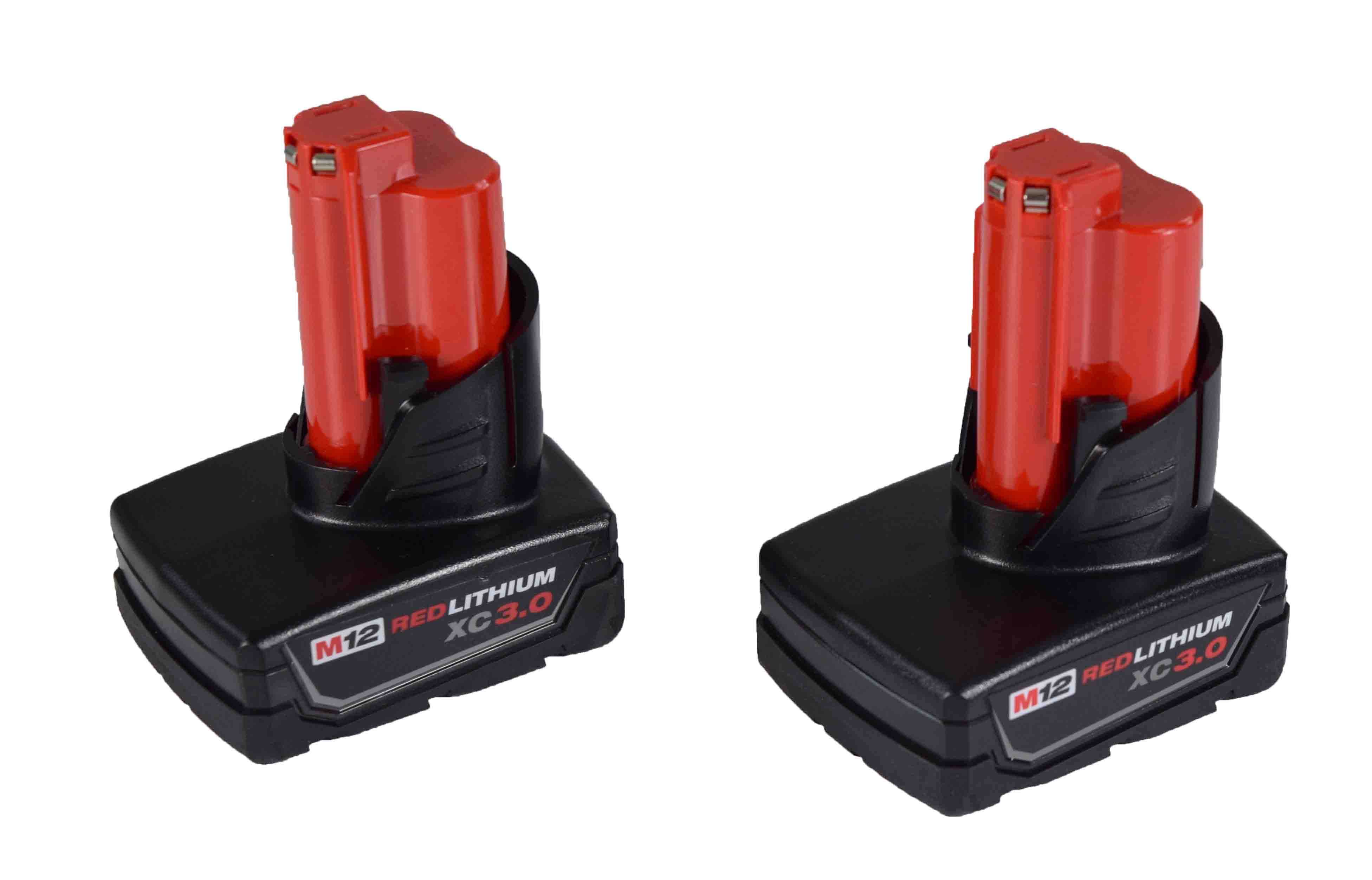 M12 12-Volt Lithium-Ion XC Extended Capacity 3.0 Ah Battery Pack (4-Pack) M12 12-Volt Lithium-Ion XC Extended Capacity 3.0 Ah Battery Pack (4-Pack)