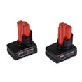 thumbnail image 1 of Milwaukee 48-11-2412 M12 12-Volt Lithium-Ion XC Extended Capacity 3.0 Ah Battery Pack (2-Pack), 1 of 5
