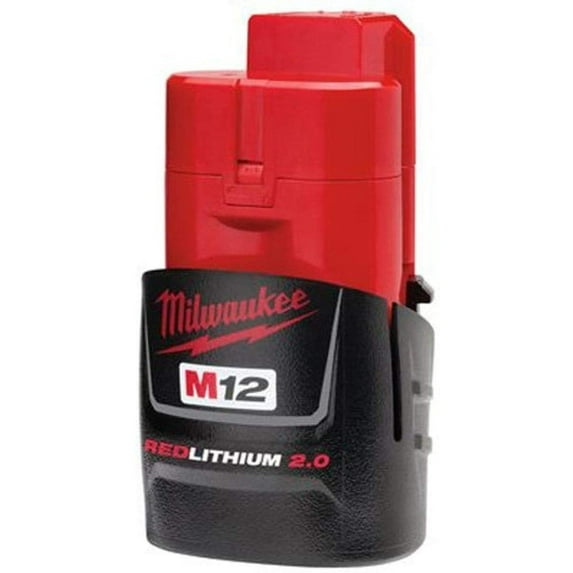 Milwaukee 48-11-2420 M12 REDLITHIUM 2.0 Compact Battery Pack 1-Pack