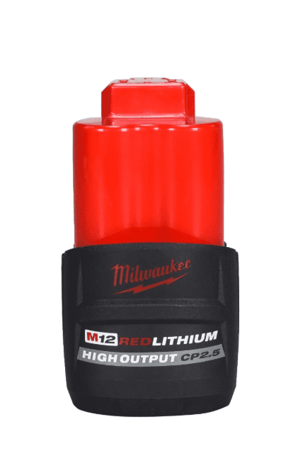 Milwaukee 48-11-2425 12V Lithium-Ion Hight Output CP2.5Ah Battery