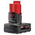 thumbnail image 1 of Milwaukee 48-11-2460 12V M12 Redlithium XC6.0 Extended Capacity Battery Pack, 1 of 2