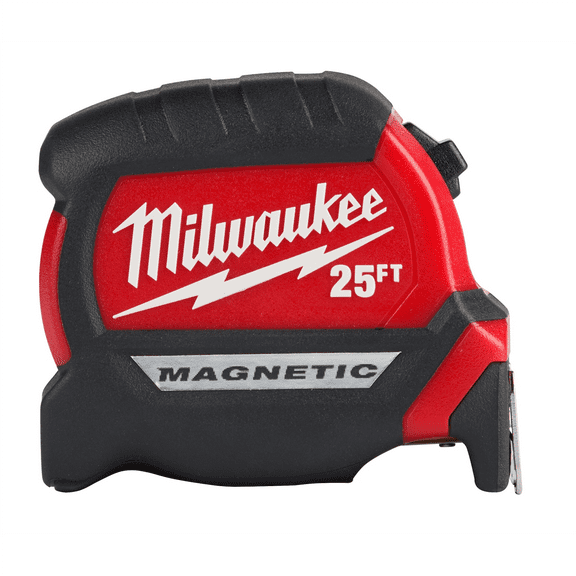 Milwaukee Tool 25ft Compact Wide Blade Magnetic Tape Measure