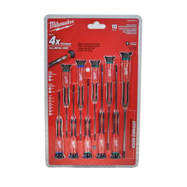 Milwaukee 10 piece screwdriver set discount