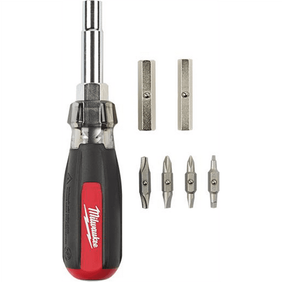 Milwaukee Tool 13in1 Cushion-Grip Screwdriver with ECX