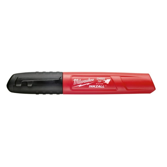 Milwaukee 48-22-3130 INKZALL Black Chiesel Tip Marker