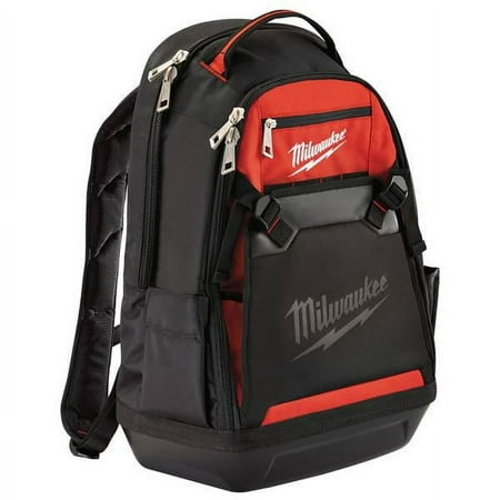 Milwaukee 48-22-8200 Water Resistant 1680D Ballistic Material Jobsite Backpack with Laptop Pocket
