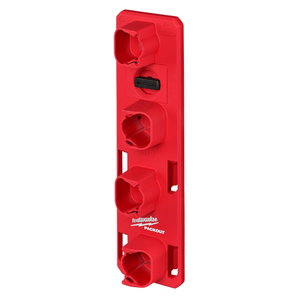 Bettery Rack Milwaukee 48-22-8338 Battery Rack PACKOUT SHOP STORAGE Garage Organizer ...