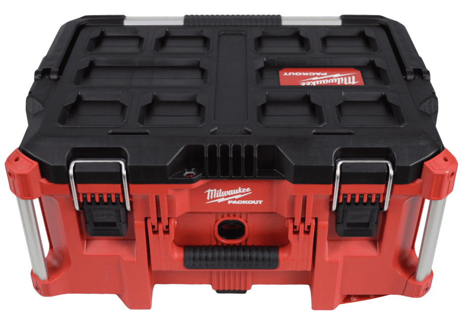Milwaukee PACKOUT Large Tool Box, IP65 Rated, 100 lb Capacity, Modular Storage, Model 48-22-8425