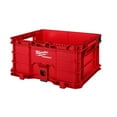 thumbnail image 1 of Milwaukee 48-22-8440 PACKOUT Stackable Crate, Plastic, Red, 1 of 1