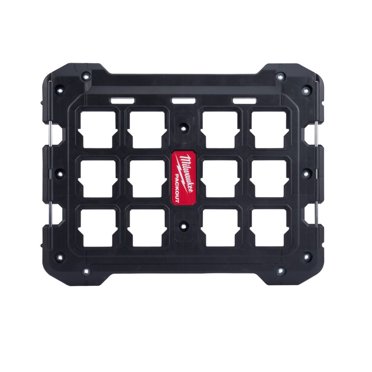 Milwaukee PACKOUT 48-22-8486 Compact Wall Mounting Plate – 6-Pack – Black Matte