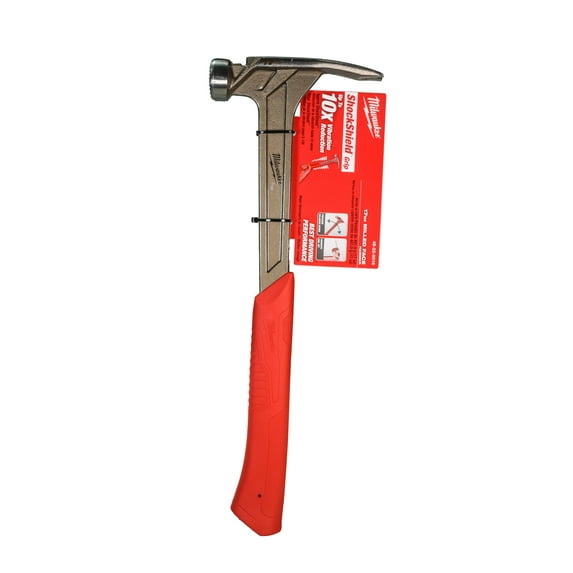Milwaukee 48-22-9016 17 oz. Milled Face Framing Hammer