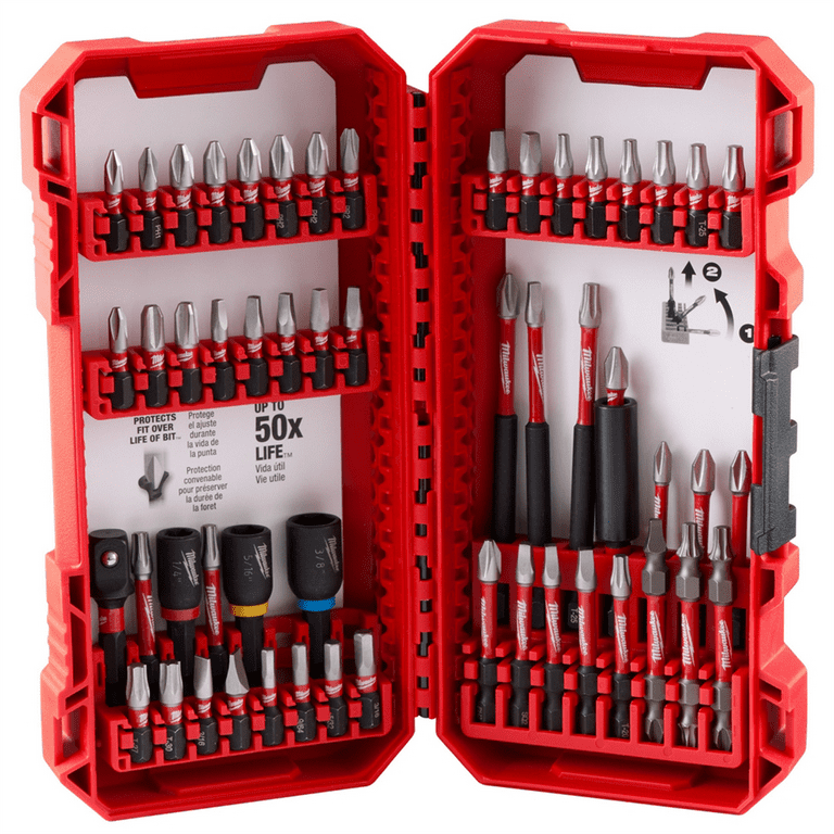 Milwaukee Tool SHOCKWAVE Impact Duty Driver Bit Set 54PC Walmart