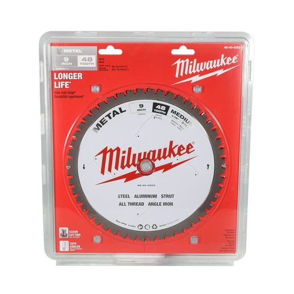 Milwaukee 48-40-4255 9" Metal Cutting Circular Saw Blade (Single Blade)