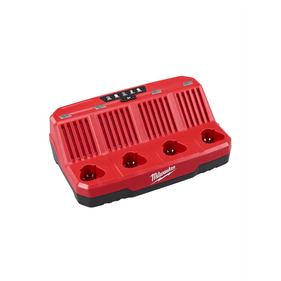 Milwaukee 48-59-1204 M12 Four Bay Sequential Charger with REDLINK