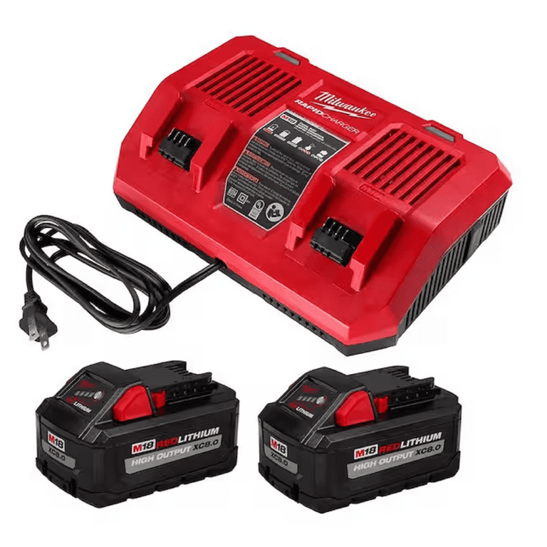 Milwaukee v18 lithium ion battery charger hotsell