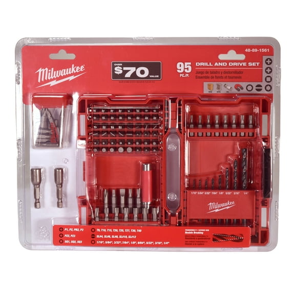 Milwaukee 48-89-1561 95 Piece Drill and Drive Bit Set