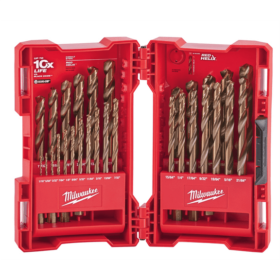 Milwaukee 48-89-2332 RED HELIX Cobalt 29pc Drill Bit Set