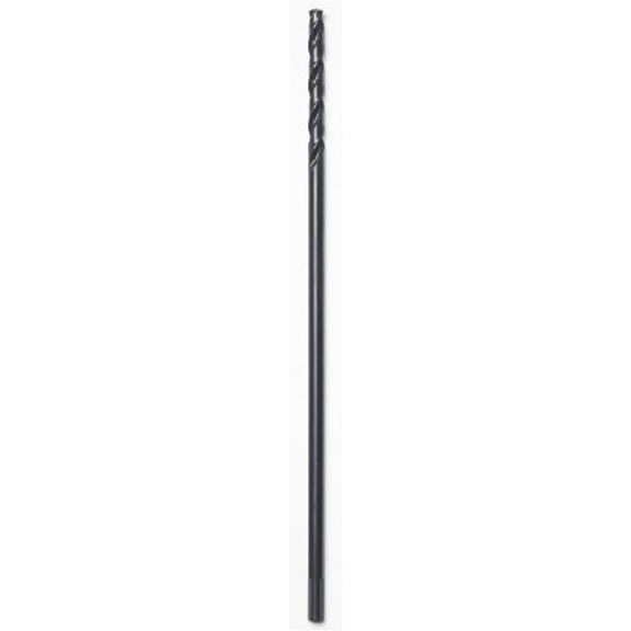 Milwaukee 48-89-2774 Drill Bit, 3/8 in Dia, 12 in OAL, Parabolic Flute, Flat Shank Black Oxide
