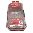 thumbnail image 1 of Milwaukee 48-89-4670 15-Piece Titanium-Coated Impact-Ready Drill Bit Set – Durable Alloy Steel Construction with Long-Life Cutting Edges, Precision Tips, and Carrying Case, 1 of 5