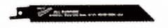 Milwaukee 48001064 6" Long 10 Teeth Per Inch Sawzall Blade - pack of 10