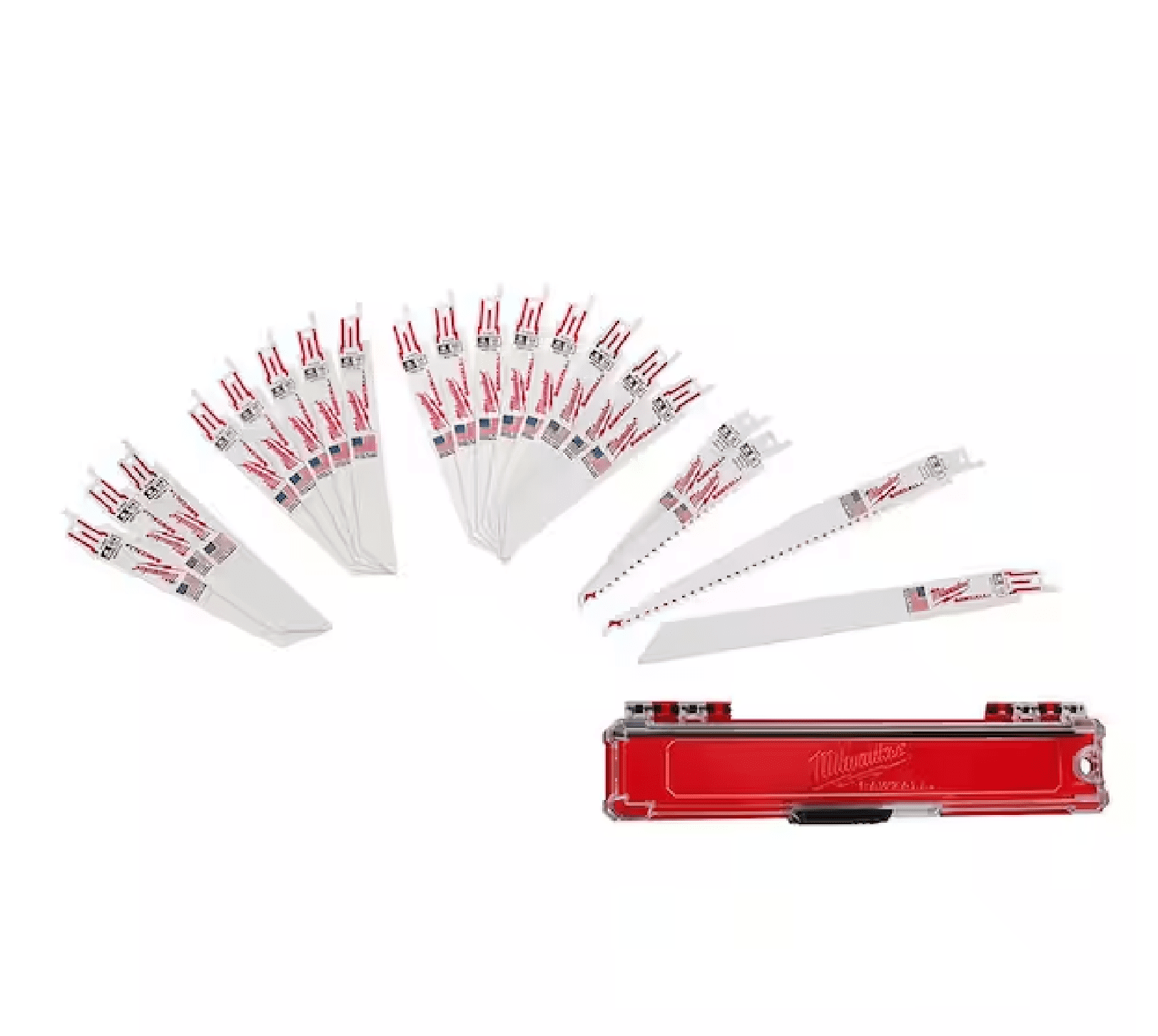 SAWZALL Wood and Metal Cutting Bi-Metal Reciprocating Saw Blade Set (10-Piece) SAWZALL Wood and Metal Cutting Bi-Metal Reciprocating Saw Blade Set (10-Piece)