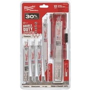 Milwaukee Sawzall 12-Piece Demolition Reciprocating Blade Set 49-22-1129