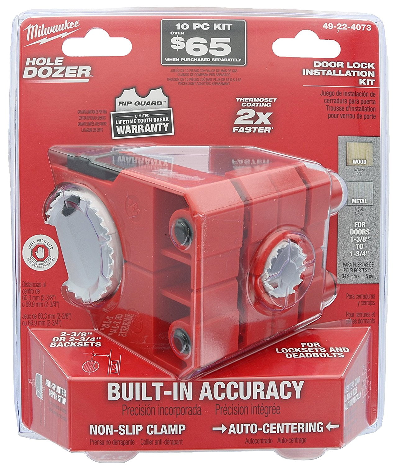 Milwaukee 49 22 4073 Polycarbonate 1 3 8