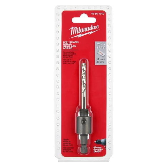 Milwaukee 49-56-7010 - Small Thread Hole Saw Arbor
