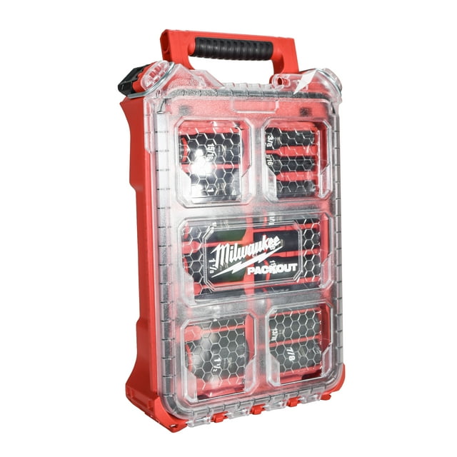 Milwaukee 49666802 Shockwave Impact Duty Socket 1/2" Drive 15Piece