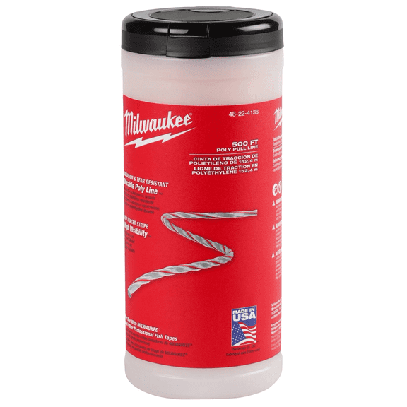 Milwaukee Tool 500 Feet Poly Pull Line
