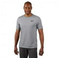 thumbnail image 1 of Milwaukee 603G-Xl Men's Cotton/Polyester Short Sleeve Hybrid T-Shirt XL Gray, 1 of 2