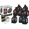 thumbnail image 1 of MAXIMA RACING OIL M8 Synthetic 20W-50 Oil Change Kit - Chrome Filter 90-129018PC, 1 of 3