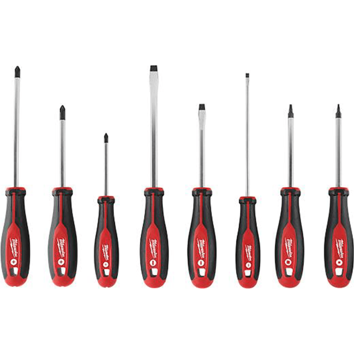 Milwaukee Tool 8pc Screwdriver Kit w/ Square