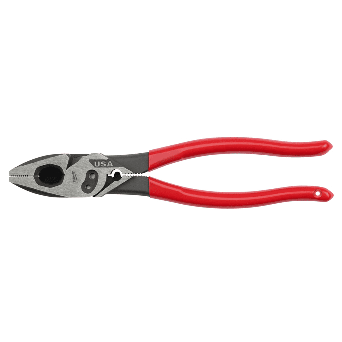 Milwaukee Tool 9" Lineman's Dipped Grip Pliers w/ Crimper & Bolt Cutter (USA)