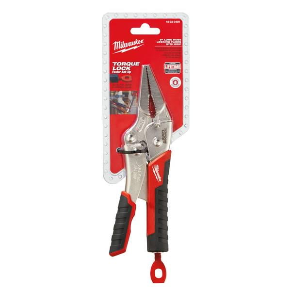 Milwaukee 9  Long Nose Locking Pliers