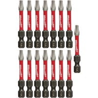 Milwaukee Accessory Milwaukee Shockwave 15-Piece Impact Screwdriver Bit Set - Pack of 6