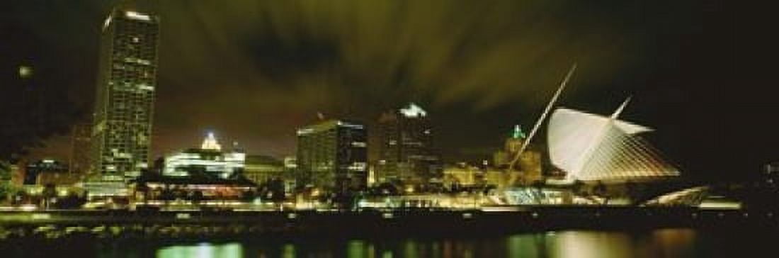 Milwaukee Art Museum Milwaukee Wisconsin Canvas Art - Panoramic Images (37 x 12)