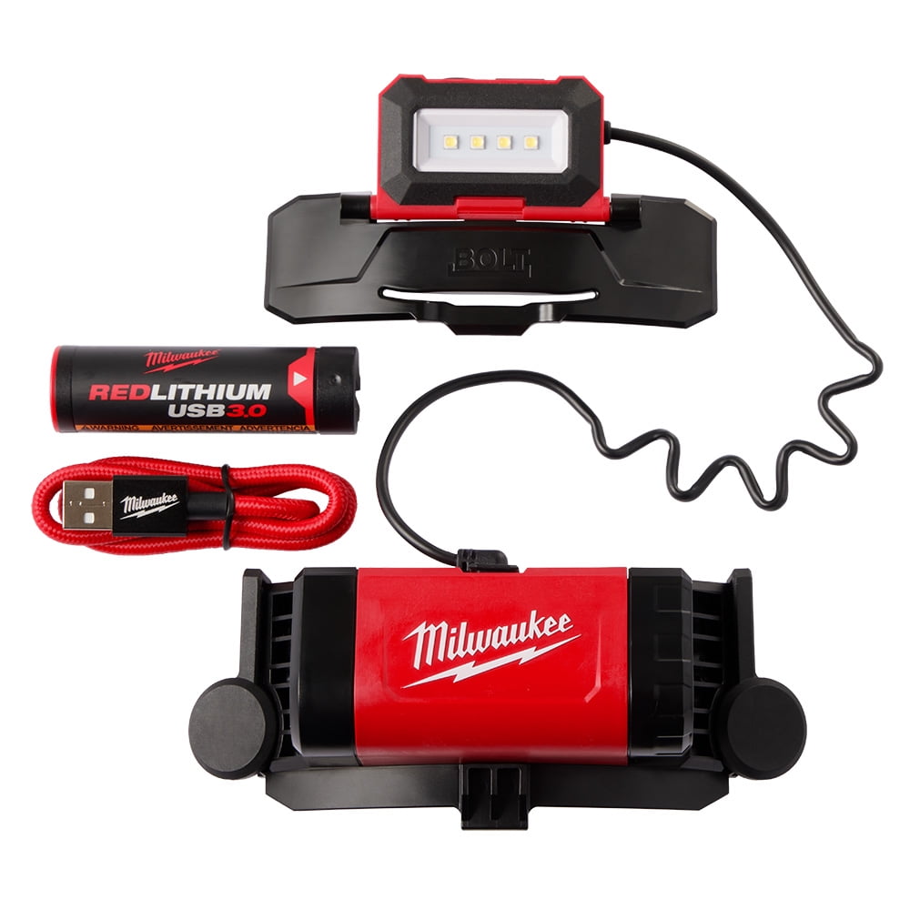 Milwaukee Tool BOLT&trade; REDLITHIUM&trade; USB Headlamp