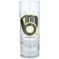 thumbnail image 1 of Milwaukee Brewers 2.5oz. Satin-Etched Tall Shot Glass, 1 of 2