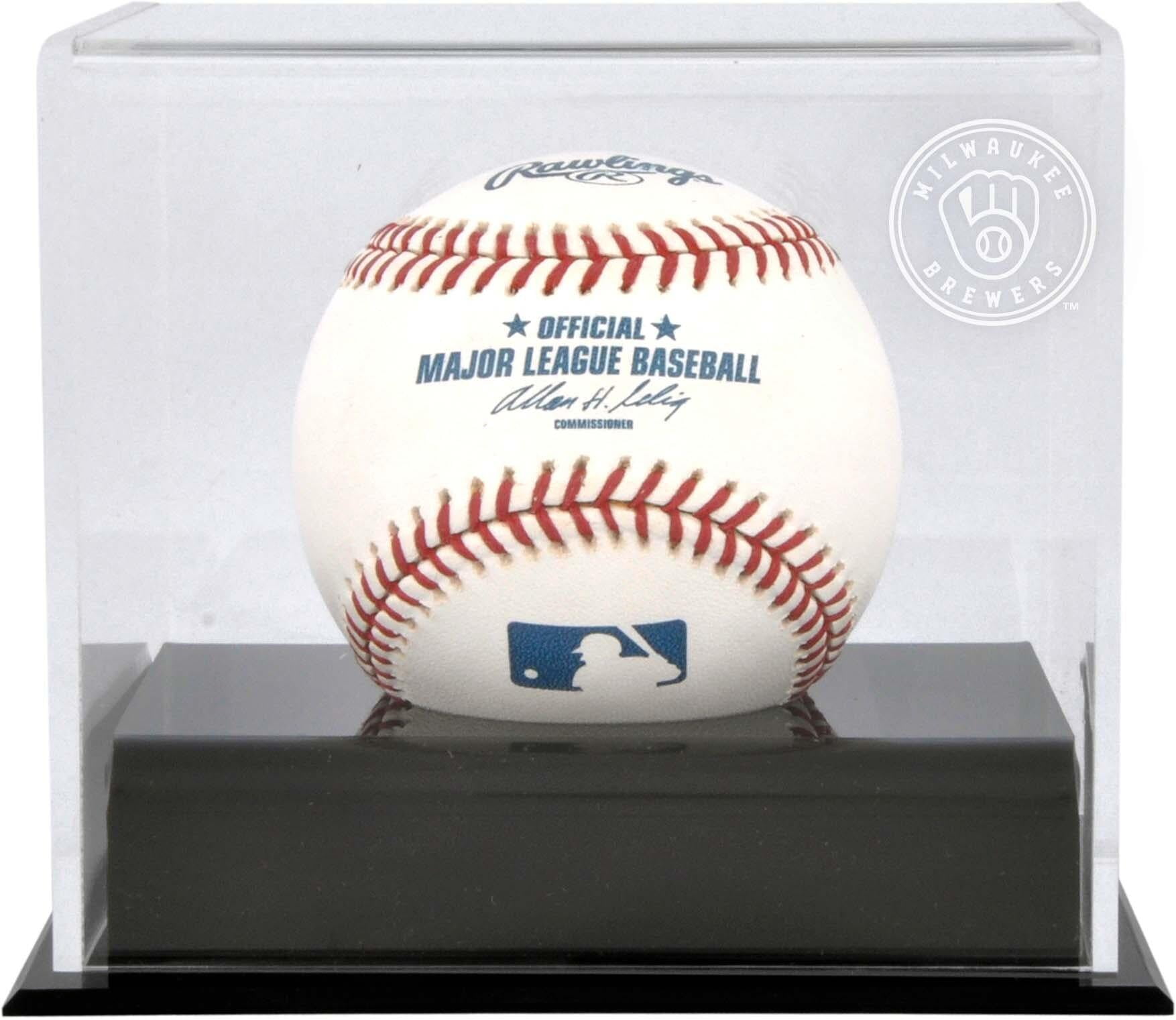 Milwaukee Brewers Baseball Cube 2020-Present Logo Display Case