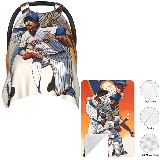 Milwaukee_Brewers Car Seat Canopy and Nursing Cover Infant Seat Privacy