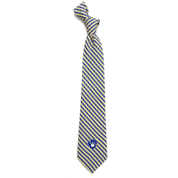 Milwaukee Brewers Gingham Tie