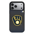 thumbnail image 1 of Milwaukee Brewers Linen Logo iPhone Magnetic Bump Case, 1 of 6