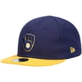 thumbnail image 1 of Infant New Era Navy Milwaukee Brewers My First 9FIFTY Hat, 1 of 4