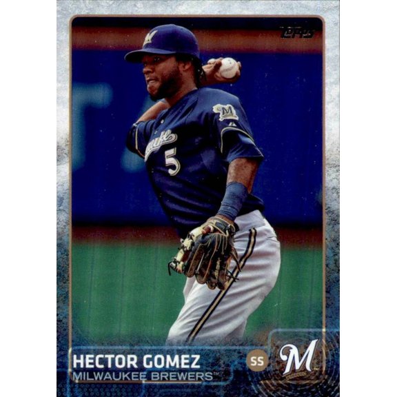 Milwaukee Brewers Update Base Rainbow Foil #US229 Baseball Card Milwaukee Brewers MLB Baseball Trading Card