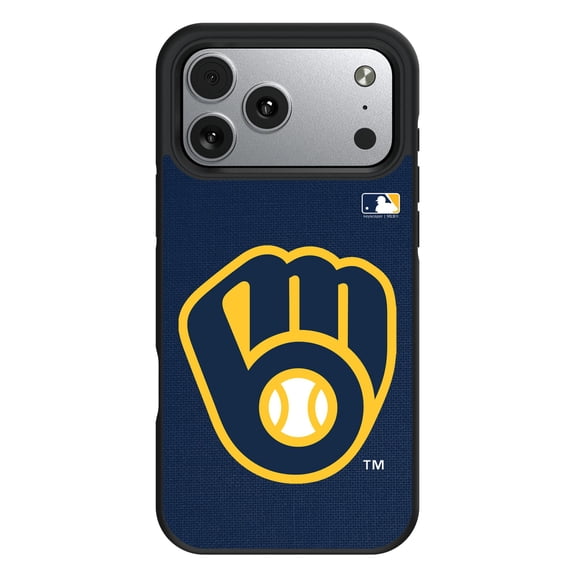 Keyscaper Milwaukee Brewers Personalized Bump Case with 8.2ft Drop Protection