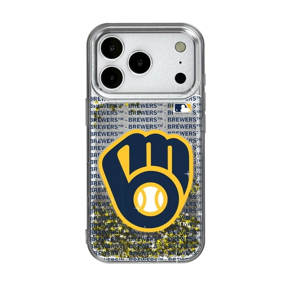 Milwaukee Brewers iPhone Text Backdrop Design Case