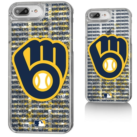 Milwaukee Brewers iPhone Text Backdrop Design Case